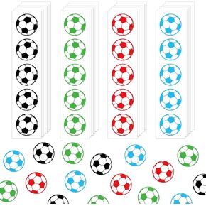 120 PCS ملصقات كرة قدم فينيل ، ملصقات كرة كرة قدم لمياه زجاجة فتيان ، فتيان ، كرة القدم لكأس العالم الرياضية المضادة للماء لصالح حفلات كرة القدم لمكافأة خوذة مخطط تقويم DIY