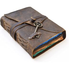 مجلة جلدية متعددة الألوان مبطنة مع مفتاح ، كتاب من الظلال ، مجلة للرجال ، المجلات الجلدية للنساء ، مجلة دفاتر جلدية ، مجلات جلدية خمر ، أجهزة الكمبيوتر المحمولة المرتبطة بالجلد