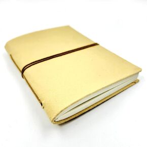 A5 200GSM Watercolor Journal ، 92 صفحة ، Hardcover ، ورق خرق القطن المصنوع يدويًا ، تصميم مستوحى من الخريف (Off-Off-White)