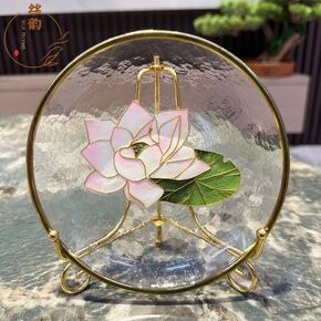 لوحة DIY ، Cloisonne filgree monamel diy paint by number kit ، starter stile for beginners ، easy regusts ، hobby for bealth aleen alderly handmade decord gifts home.
