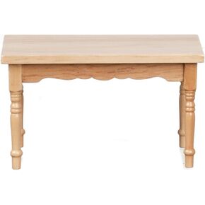 Dollhouse Miniature 1:12 Scale OAK Kitchen Table #M0537a