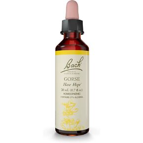 Bach Original Flower Remedies, Gorse for Hope, Natural Homeopathic Flower Essence, Holistic Wellness and Stress Relief, Vegan, 20mL Dropper
