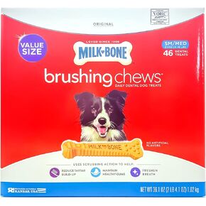 Brushing Chews® Daily Dental Treats – Small/Medium