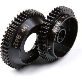 مجموعة معدات الصلب الصلبة ل Kyosho Inferno GT2 2 سرعة (46T / 43T) نوع الحذاء GP