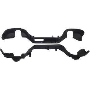 Levigo RC Front Rear Mudguard Compatible with 1/18 Traxxas TRX-4M Defender, RC Upgrade Parts Front Rear Protection Board Mud Flaps