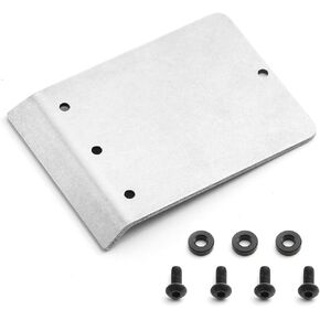 لوحة سقف RC لـ Tamiya BB01 BBX BB-01 1/10 RC Metal Roof Parts (Silver)