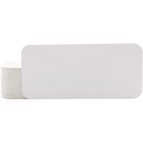 100 حزمة بطاقات فهرس بيضاء فارغة ， 2.3x5 بطاقات بيضاء فارغة 250 GSM بطاقات الورق الثقيل GSM لبطاقات البريد ، الدعوات ، بطاقة هدية علامة DIY ، بطاقات الوصفة