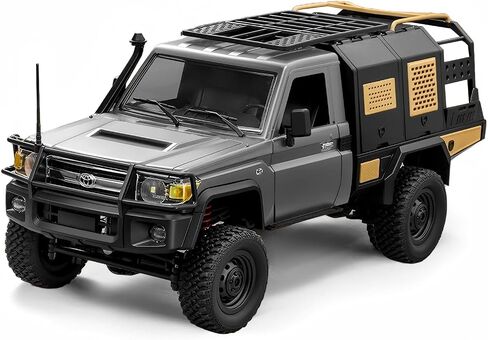 MN82 RC Rock Crawler, 2.4Ghz Toyota Remote Control Truck, 4WD 2 Speeds Switch RC Crawler Off-Road Pick-up with 2 Upgraded 1200mah Battery, 1/12 Scale Trucks (with Gift) in Saudi Arabia