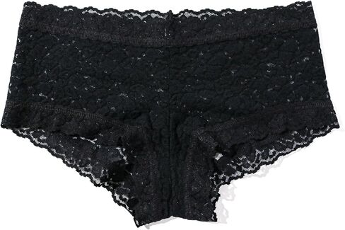 hanky panky - Daily Lace Boyshorts | Women's Underwear, Soft Stretch Fit Panties, Cotton Blend | Sizes (XS-XL), 3 pack in Saudi Arabia