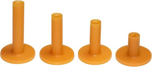 LeFeng Sports Golf Rubber Tees Holder Set, Mixed Size Durable and Hight Elastic Driving Range Tees, Colorful Golf Tees for Golf Practice Mat in Kuwait