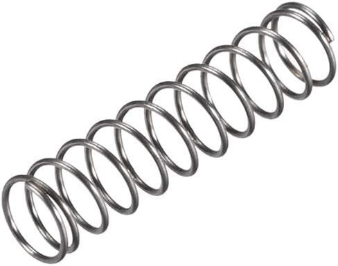 uxcell Compression Spring,6mm OD, 0.5mm Wire Size, 22mm Compressed Length, 40mm Free Length,8N Load Capacity,Gray,10pcs in Saudi Arabia