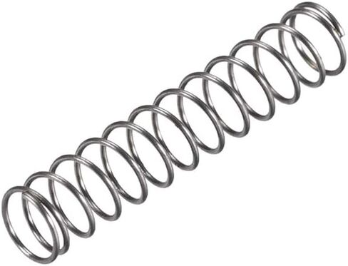 uxcell Compression Spring,6mm OD, 0.5mm Wire Size, 22mm Compressed Length, 40mm Free Length,8N Load Capacity,Gray,10pcs in Saudi Arabia