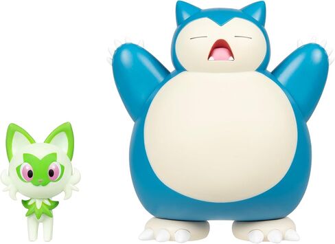 Pokemon Battle Figure 2 Pack - 2-Inch Eevee and 4.5-Inch Scyther Battle Ready Figures in Kuwait