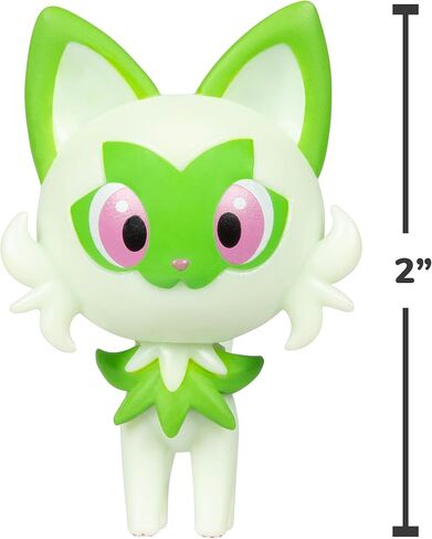 Pokemon Battle Figure 2 Pack - 2-Inch Eevee and 4.5-Inch Scyther Battle Ready Figures in Kuwait