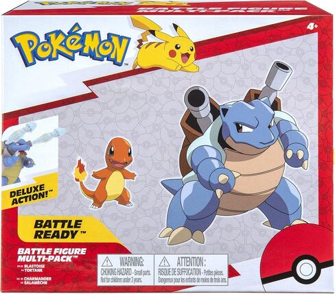 Pokemon Battle Figure 2 Pack - 2-Inch Eevee and 4.5-Inch Scyther Battle Ready Figures in Kuwait