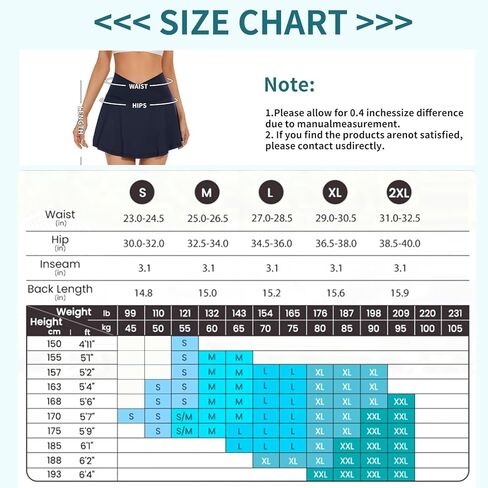 Women's 1 or 2 Pack Crossover Tennis Skirt with Pockets High Waisted Pleated Golf Skorts Built-in Shorts for 2024 in Kuwait