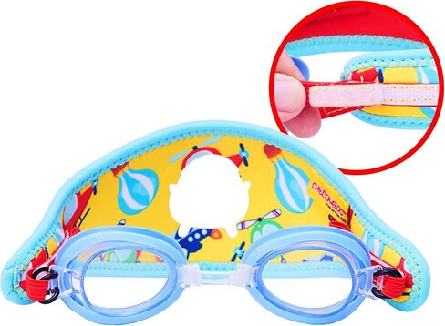 Booggles, Anti-Fog Kids Swim Goggles, Adjustable Kid and Toddler Goggles, Kids Swimming Goggles with Thick Strap in Saudi Arabia