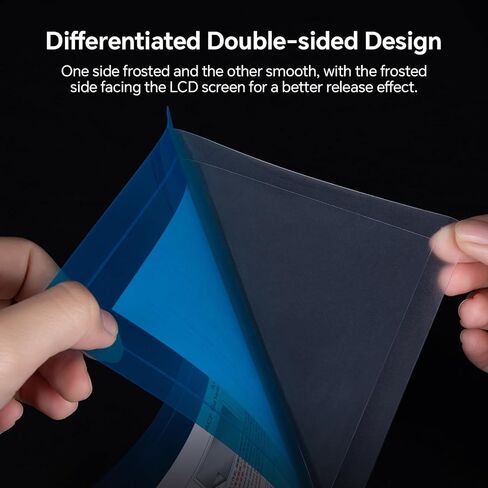 ELEGOO 5PCS PFA Release Liner Film 146 * 195mm with 0.127mm Thickness and Stronger Release Functionality,Compatible with Mars 3/Mars 3 Pro/Mono 2 in Kuwait