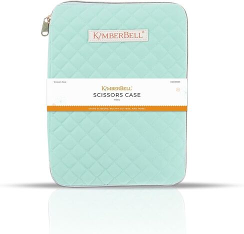 Kimberbell Tool Tote - Embroidery Bag for Quilting Supplies, Embroidery Organizer for Clear Blue Tiles, Orange Pop Rulers, and Sewing Supplies, Chic Craft Travel Bag, Craft Bag for Embroidery in Kuwait