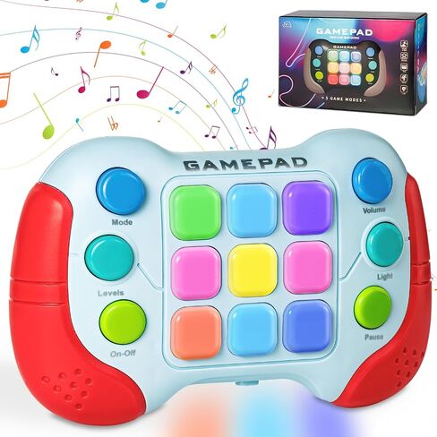 Electric Fidget Push It Light Up Kids Games|Bop Outdoor Toys for Ages 8-13 Year Old Girls and Boys Birthday Gifts|Handheld Sensory Toys for Kids with Autism in Saudi Arabia