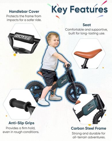 RIDYEE Toddler Balance Bike 2 Year Old, Kids Balance Bike Ages 2-5 in Saudi Arabia