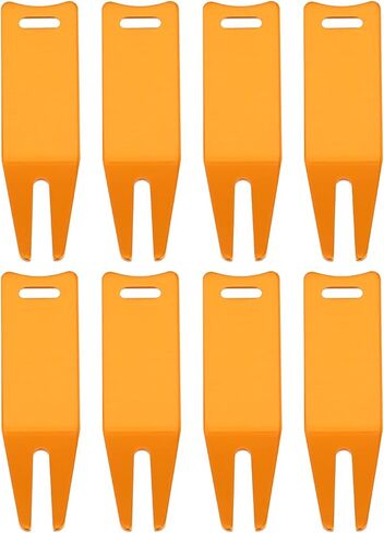 MUXSAM Golf Divot Repair Tool, Portable Golf Green Divot Fork, Metal Bending Golf Divot Tools, Curved Golf Green Repair Accessories for Men Women Golf Lovers in Saudi Arabia