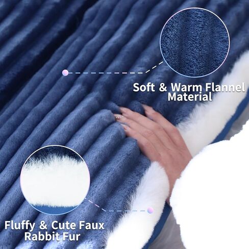 Luxury Dog Bed with Pillow Deluxe Flannel Pet Bed with Removable Washable Cover & Anti-Slip Bottom, Super Soft Dog Sofa Fluffy Dog Mat for Crate Kennel (Cream, Large(36 * 23 * 3 in)) in Saudi Arabia