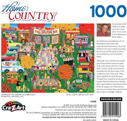 RoseArt - Home Country - Flowers from The Valley - 1000 Piece Jigsaw Puzzle for Adults in Saudi Arabia