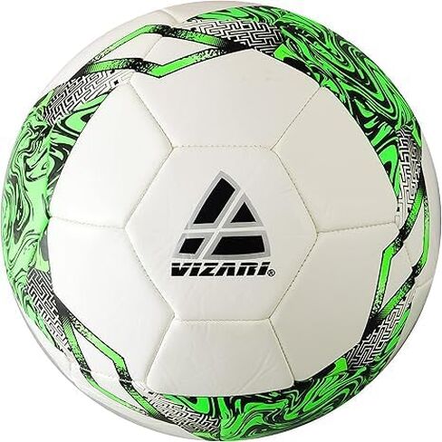 Vizari Toledo Soccer Ball | Outdoor Training and Fun Play Football for Boys, Girls, Youth & Toddler | Ideal for All Skill Levels (Pack of 1, 6 & 12) in Kuwait
