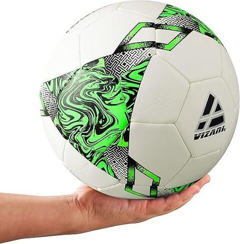 Vizari Toledo Soccer Ball | Outdoor Training and Fun Play Football for Boys, Girls, Youth & Toddler | Ideal for All Skill Levels (Pack of 1, 6 & 12) in Kuwait