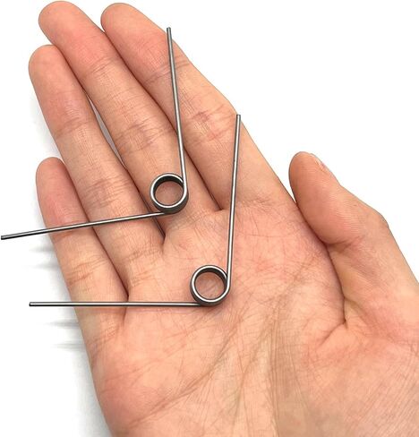 5pcs 90 Degree Spring Steel Torsion Spring Tiny Torsional Spring(Wire Diameter 1.2mm,Outer Diameter 8mm 3 Coils) in Kuwait