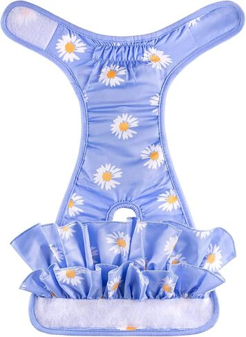 Dogs Physiological Pants,Reusable Dog Diapers Female,Washable Diapers（3 Pieces * L Size，Waist Circumference Between 19-25.5 inches） in Saudi Arabia