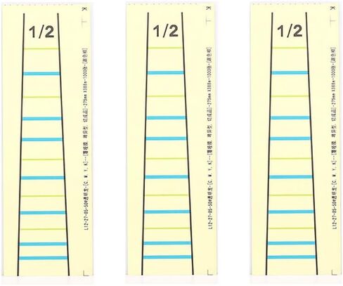 3PCS Violin Practice Fiddle Finger Guide Sticker Violino Fingerboard Fretboard Indicator Position Marker (4/4) in Kuwait