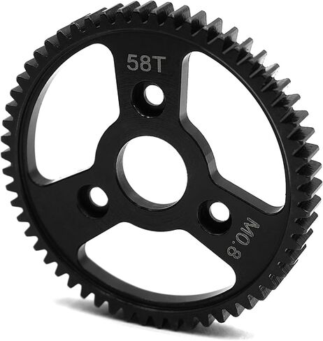 Gear Spec Gear 58t Main Gear 0.8m 32p لـ 1/10 Tra-xxas E-Revo Rally Vxl Slash 4x4 جميع الإصدارات Stampede 4x4 Vxl Summit T-Maxx (58t) in Kuwait