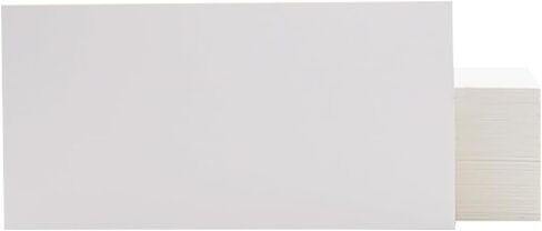 150 Pack White Blank Index Cards，3.5x7 White Blank Cardstock Paper 250 GSM Heavyweight Cardstock Thick Paper Cardstock for Post Cards,Invitations,DIY Tag Gift Card,Recipe Cards in Saudi Arabia