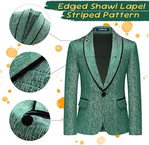 طقم بدلة سهرة للأولاد شال مخملي مخطط للأطفال 3 قطع بدلة رسمية بقصة ضيقة مع سترة وسترة وسروال in Kuwait