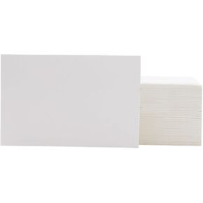 150 Pack White Blank Index Cards，3.5x7 White Blank Cardstock Paper 250 GSM Heavyweight Cardstock Thick Paper Cardstock for Post Cards,Invitations,DIY Tag Gift Card,Recipe Cards in Kuwait
