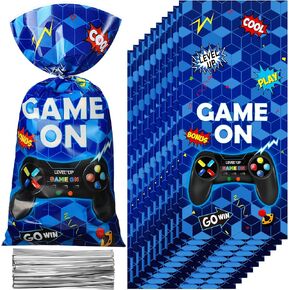 Pajean 100pcs فيديو لعبة بلاستيك حقائب نهب على لصالح جودي كاندي علاج الحقائب لحفلة عيد ميلاد تحت عنوان