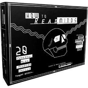 مجموعة الحيل السحرية Ellusionist - كيفية قراءة مجموعة العقول | 20+ في نهاية المطاف القراءة الحيل للمراهقين ، والبالغين ، والمبتدئين والمبالغ السحرة | أوهام سحرية الشارع | مربع الدعائم بداية | هدية سحرية