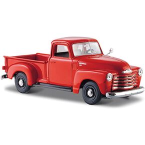 Maisto 1950 Chevy 3100 Pickup Truck ، Orange 31952-1/24 Scale Diecast Model Toy Car ، Multi