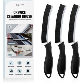 SXhyf Cleaning Brush - Hard Bristle Crevice Cleaning Brush, Multifunctional Gap Scrub Brush, Home Essentials, Bathroom Cleaner Tools for Household Use, Kitchen, Window, Faucet, S1110SE