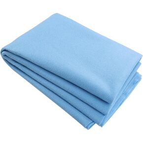 Picheng | Soft Felt Fabric | 36x54Inch | Felt by The Yard 1.4mm Thick,1 Yard Acrylic & Soft Nonwoven Fabric, Felt for DIY Crafts, Projects, Sewing (Blue, 36"X 54")