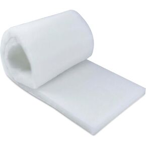 12x48Inch Aquarium Filter Media Pad, White Filter Floss for Aquarium, Pond Fish Tank Filters Freshwater or Marine Aquariums