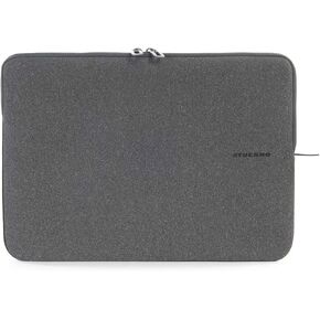Tucano Melange Neoprene Sleeve Comp. مع جهاز MacBook Pro 16 " / جهاز كمبيوتر محمول يصل إلى 15.6" ، سميك 4 مم ، مضاد للانزلاق ، اللون الأسود المضاد للخلع