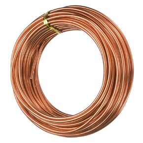 UXCELL 9 GAUGE 3MM سلك التسليح الألمنيوم ، 32.8 قدمًا (10 م) سلك معدني قابلة للانحناء سلك متسكع لسلسلة المليار