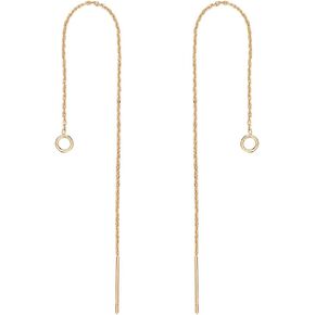 Beebeecraft 1 Box 16pcs 101mm Mwonds 14k Gold Plach Flach Ring Chain Houndering intering inring intering with 1.6 مم لصنع المجوهرات