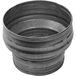 Vent Systems 4" inch to 3" inch Duct Reducer Adapter Connector Fitting Pipe Increaser Reducer Cone for HVAC, Ventilation Systems, Exhausts and Grow Tents. Metal 100 to 80 mm