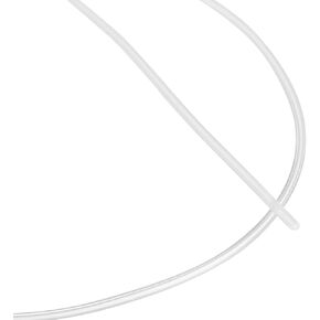 DMiotech Silicone Tubing Clear Plastic Tube, 4mm ID x 6mm(1/4") OD 20ft(6m) Silicone Tube Flexible Hose