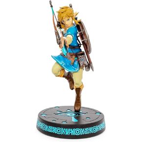 أول 4 أرقام أسطورة Zelda: Treep of the Wild Link Collector Edition تمثال
