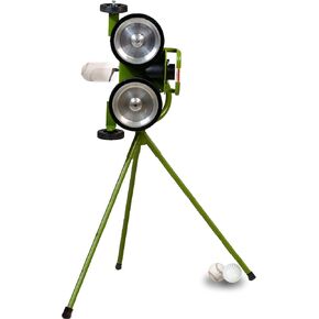 Mound Yeti Baseball Softball Pitching Machine, Youth and Adult Single Wheel Pitching Machine for Baseball and Softball, Training Equipment